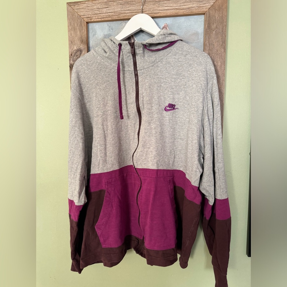 Nike zip-up hoodie